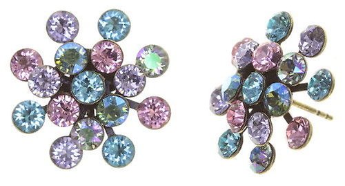 image for Earring stud Magic Fireball Pastel Multi  Classic Size (21mm Ø)