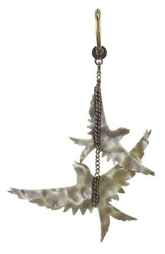image for Earring Dangling The Sparrow Brass  size M,S