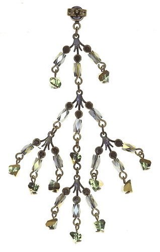 Bild für Ohrstecker baumelnd Daily Desire Braun / Grün crystal iridescent green 