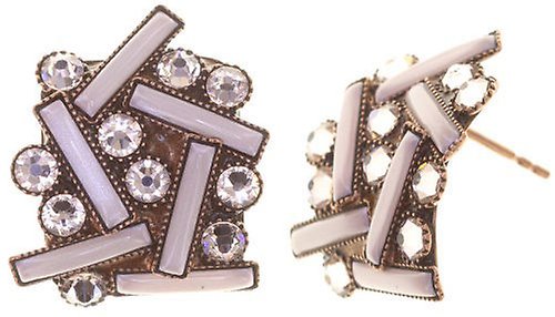 image for Earring Stud Graphic Flow Pink  