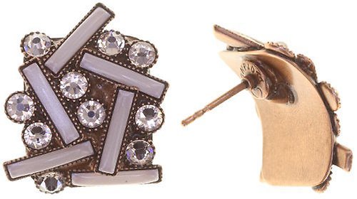 image for Earring Stud Graphic Flow Pink  