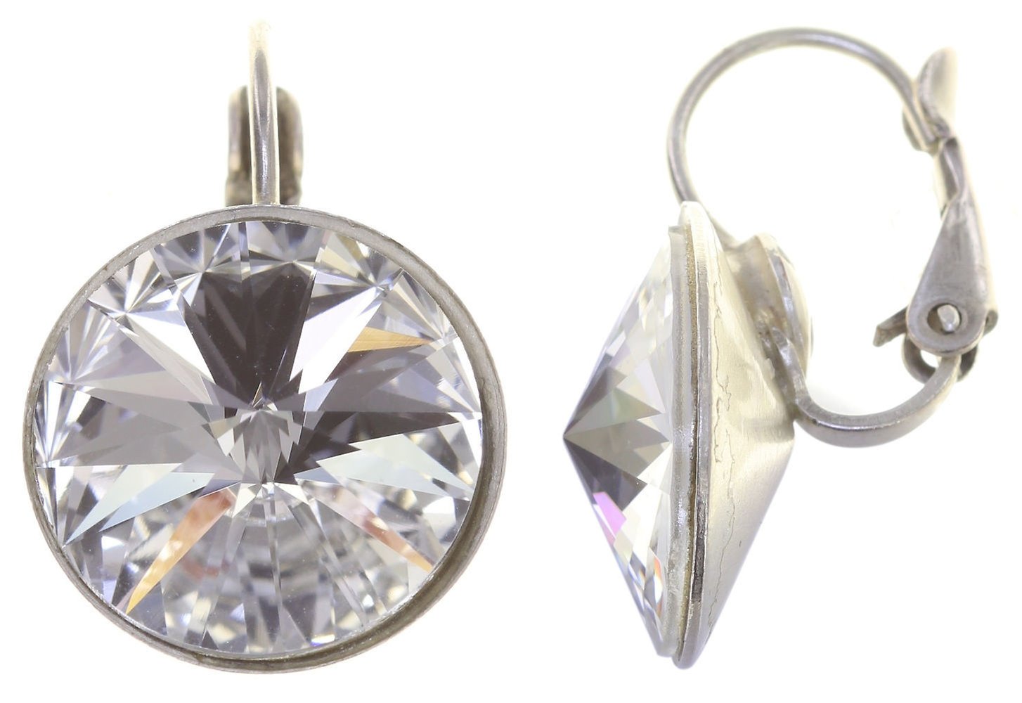 image for Earring Eurowire Rivoli White  