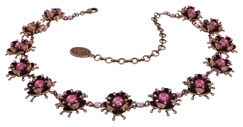 Bild für Halskette Collier Petit Fleur de Bloom Pink Delight Pink 