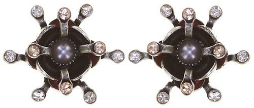 image for Earring Stud Petit Fleur de Bloom Rosy Kiss Beige 