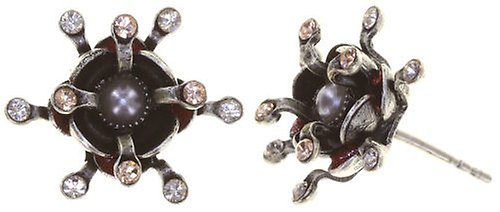 Bild für Ohrstecker Petit Fleur de Bloom Rosiger Kuss Beige 