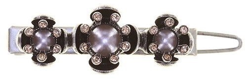 image pour Barrette Petit Fleur de Bloom Baiser Rosé Beige 