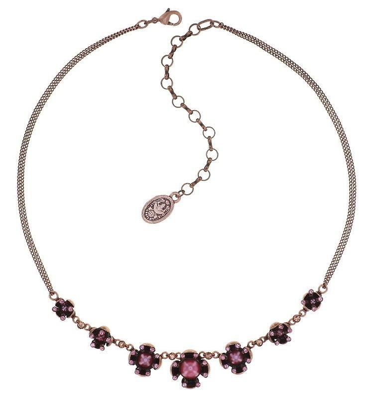 image pour Collier Petit Fleur de Bloom Délice Rose Pink 