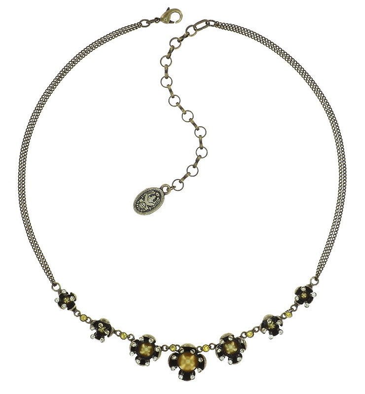 image pour Collier Petit Fleur de Bloom Lumière Jaune Yellow 