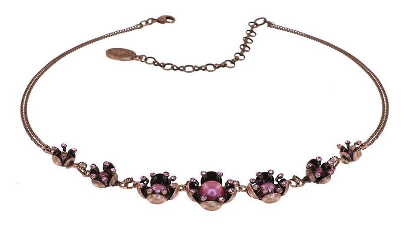 image for Necklace Petit Fleur de Bloom Pink Delight Pink 