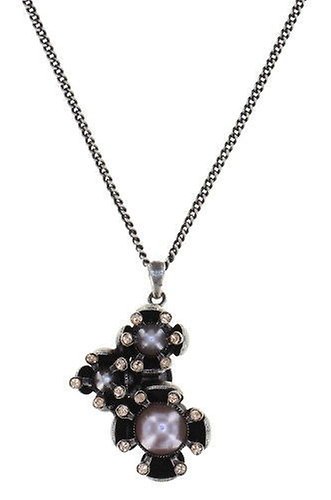 image for Necklace Pendant Petit Fleur de Bloom Rosy Kiss Beige 