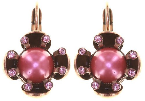 image for Earring Eurowire Petit Fleur de Bloom Pink Delight Pink 
