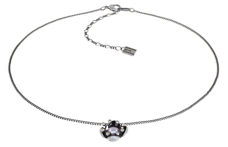 image for Necklace pendant Petit Fleur de Bloom Rosy Kiss Beige 