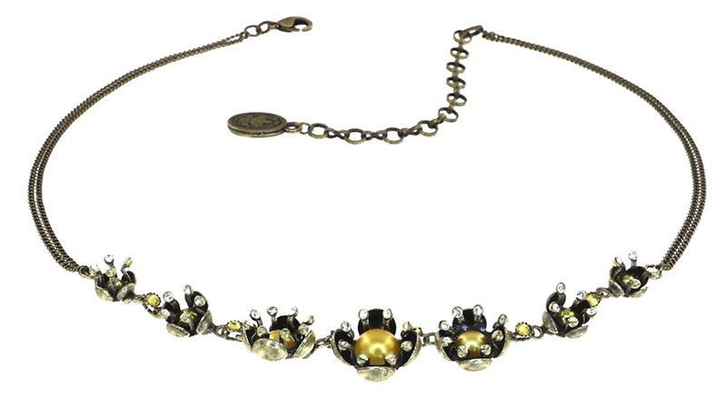 image pour Collier Petit Fleur de Bloom Lumière Jaune Yellow 