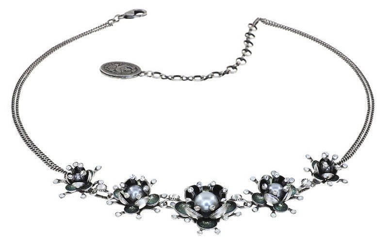 image for Necklace Petit Fleur de Bloom Dragonfly white 