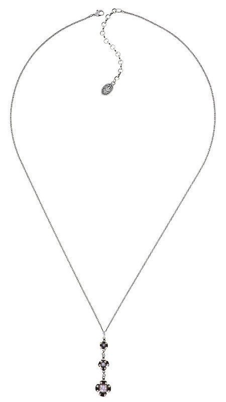 image for Necklace Pendant (Long) Petit Fleur de Bloom Rosy Kiss Beige 