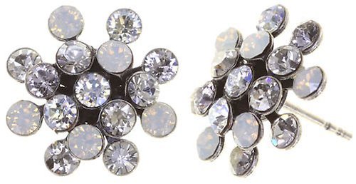 image for Earring Stud Magic Fireball Pearly White white mini