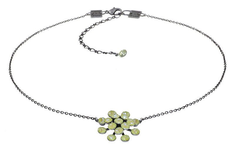 Bild für Halskette mit Anh&auml;nger Magic Fireball Zitronengelee crystal sunshine de lite Classic Size (21mm Ø)