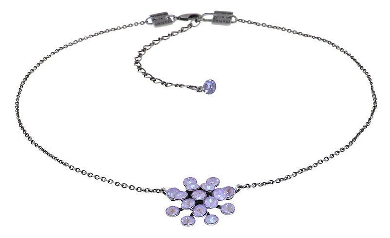 image for Necklace Pendant Magic Fireball Lilashine crystal lavender de lite Classic Size (21mm Ø)