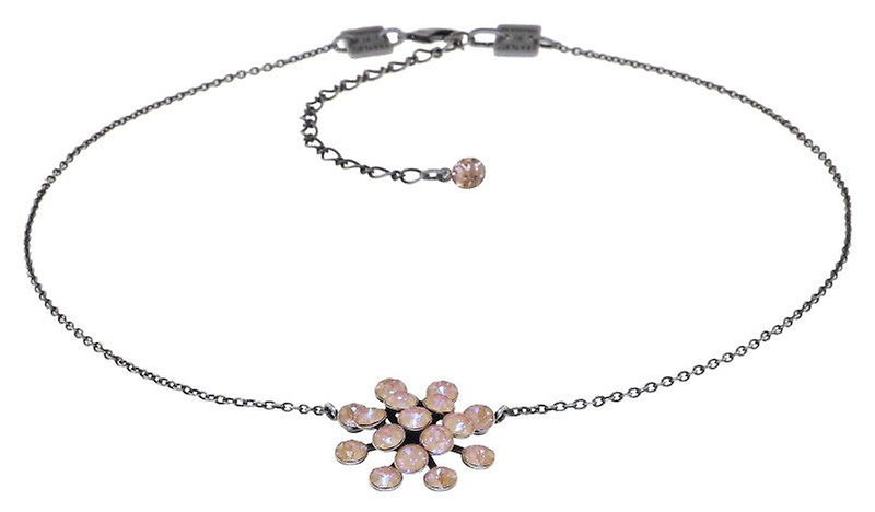 Bild für Halskette mit Anh&auml;nger Magic Fireball Aprikose De Glace crystal peach de lite Classic Size (21mm Ø)