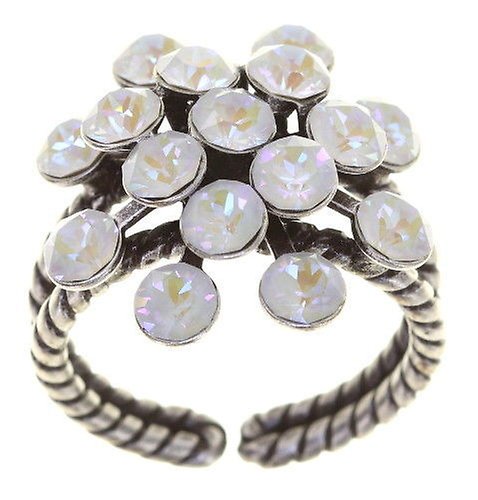 image pour Anneau Magic Fireball Blanc Ange crystal lt.grey de lite Classic Size (21mm Ø)