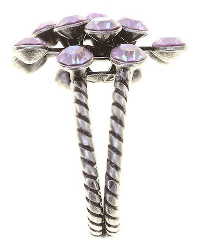 Bild für Ring Magic Fireball Lilaglanz crystal lavender de lite Classic Size (21mm Ø)