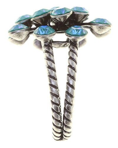 image pour Anneau Magic Fireball Turquoise Eau crystal laguna de lite Classic Size (21mm Ø)