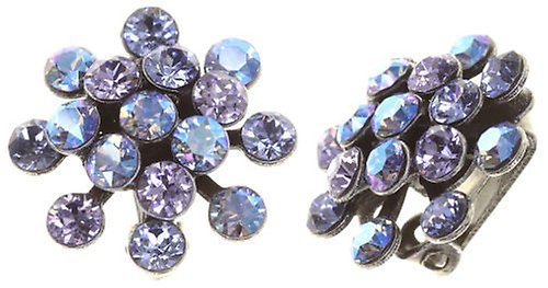 image for Earring Clip Magic Fireball Forget Me Not Blue mini