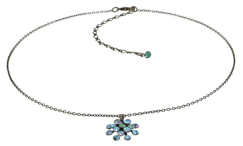 image pour Collier pendant Magic Fireball Vert Sirène Green mini