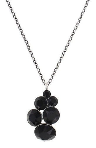 image for Necklace Pendant Petit Glamour Pure Black  