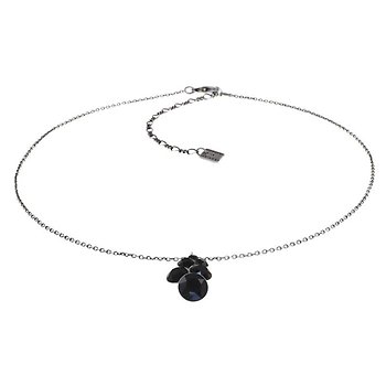 image pour Necklace pendant Petit Glamour pure black  