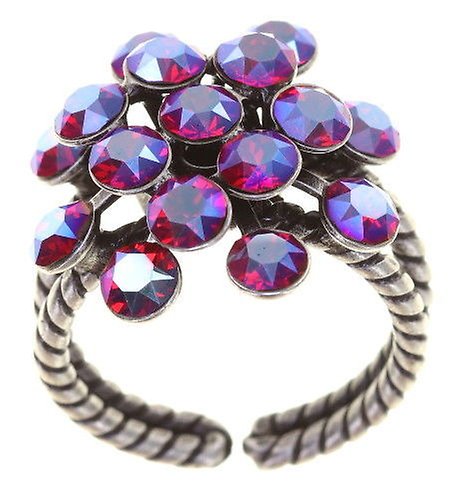 image for Ring Magic Fireball Clubbing Red lt.siam shimmer Classic Size (21mm Ø)