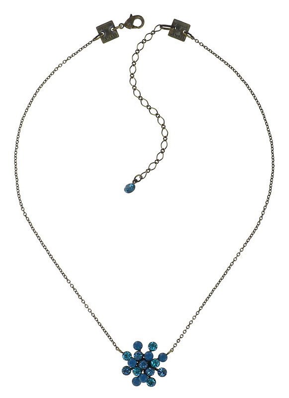 image for Necklace Pendant Magic Fireball Dark Blue  Classic Size (21mm Ø)