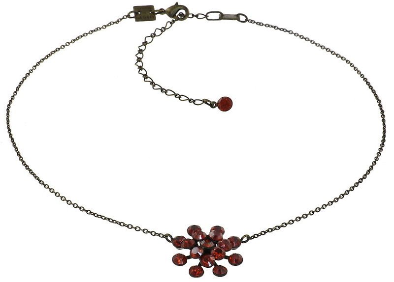 image for Necklace Pendant Magic Fireball Red crystal red magma Classic Size (21mm Ø)