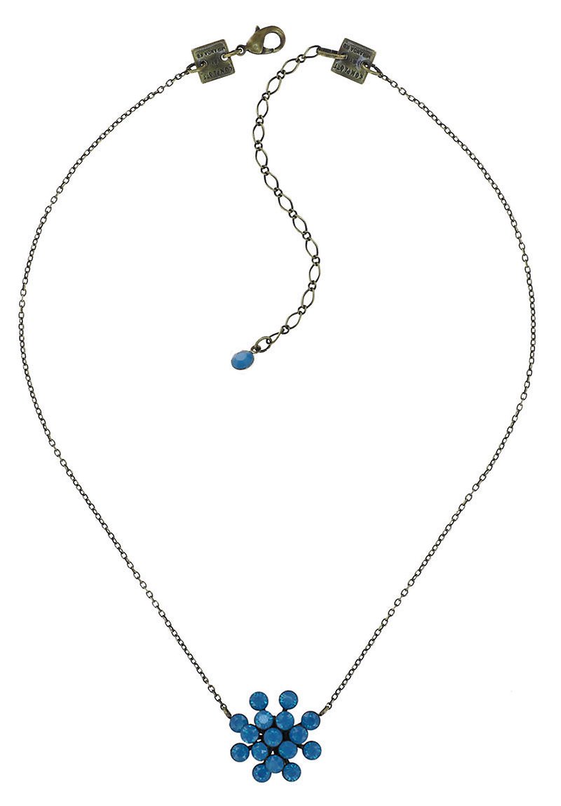 Bild für Halskette mit Anhänger Magic Fireball Türkis Karibisches Blau opal Classic Size (21mm Ø)