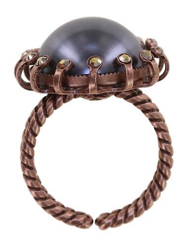 image pour Anneau Where the Lilac Bloom Toucher Doux green/brown 