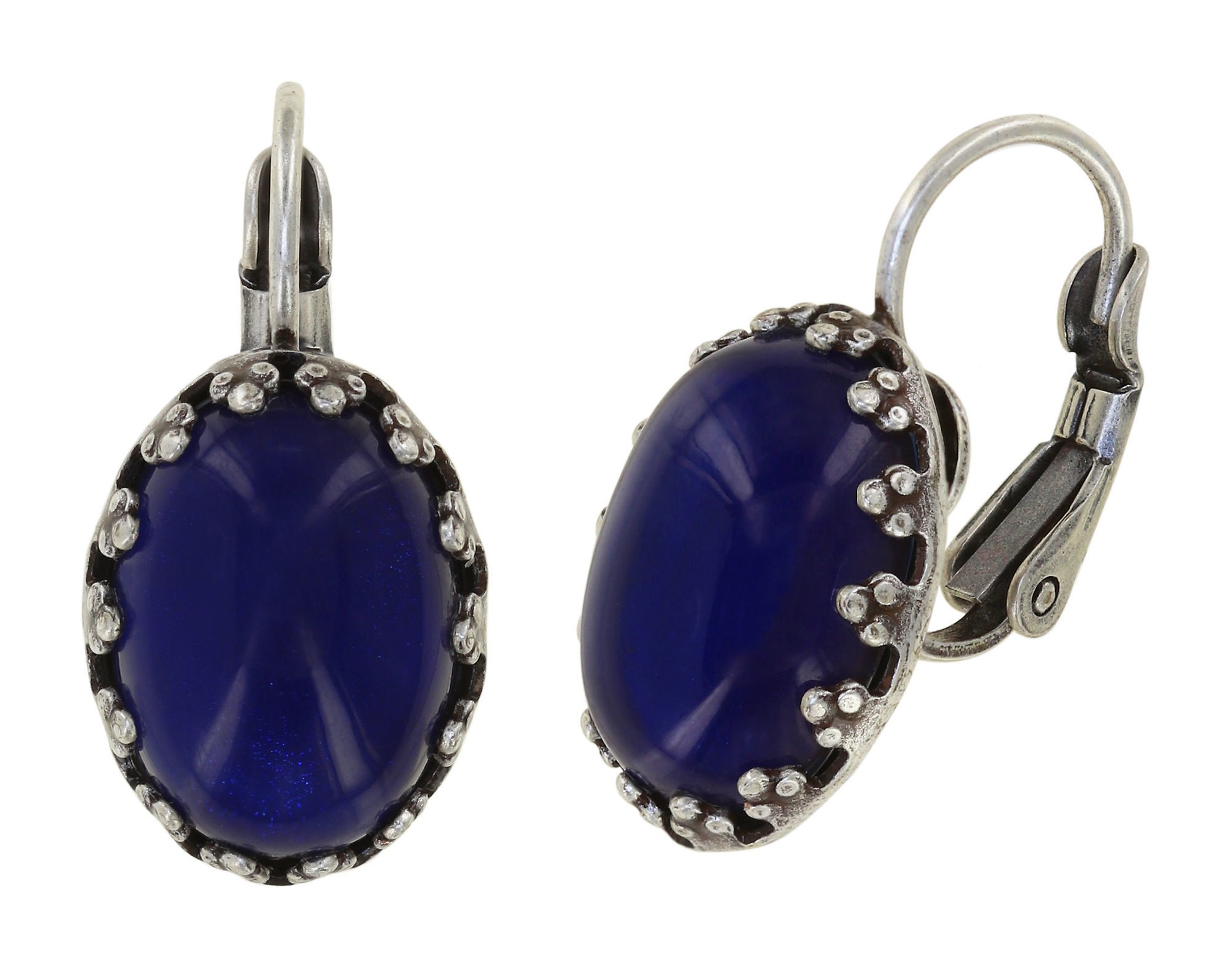 image pour Boucles d'oreilles Eurowire Jelly Star Bleu  