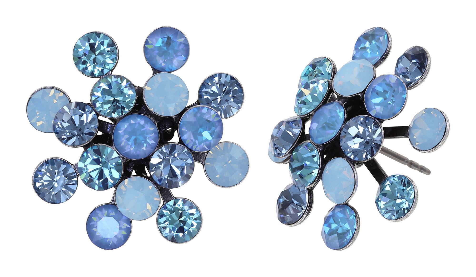 Bild für Ohrstecker Magic Fireball Himmelblau Blau Classic Size (21mm Ø)