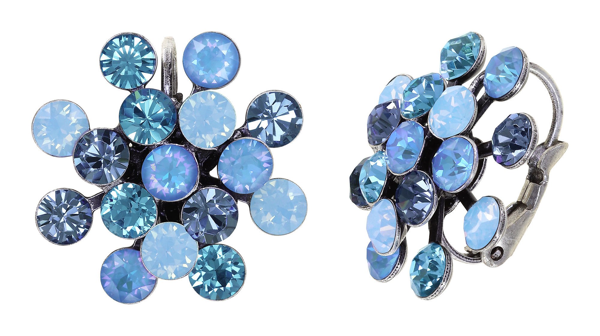 image for Earring eurowire Magic Fireball Celeste Blue Classic Size (21mm Ø)