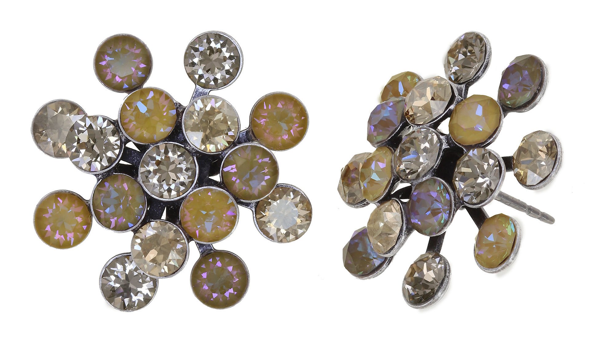 для изображений Серьги Magic Fireball Jelly Royal Beige Classic Size (21mm Ø)