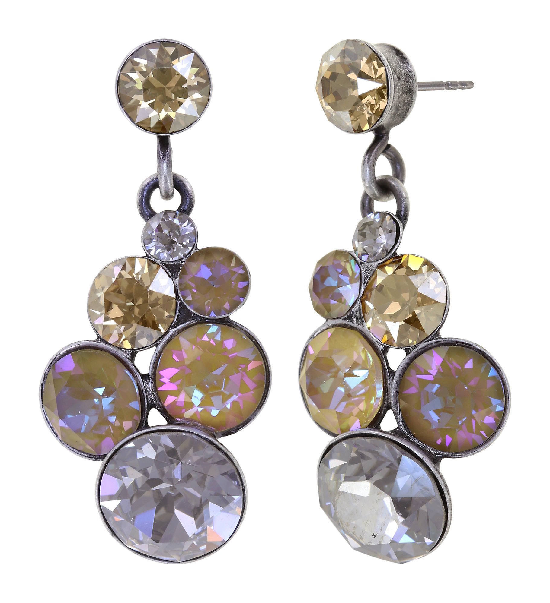 image for Earring Stud Dangling Petit Glamour Jelly Royal Beige 