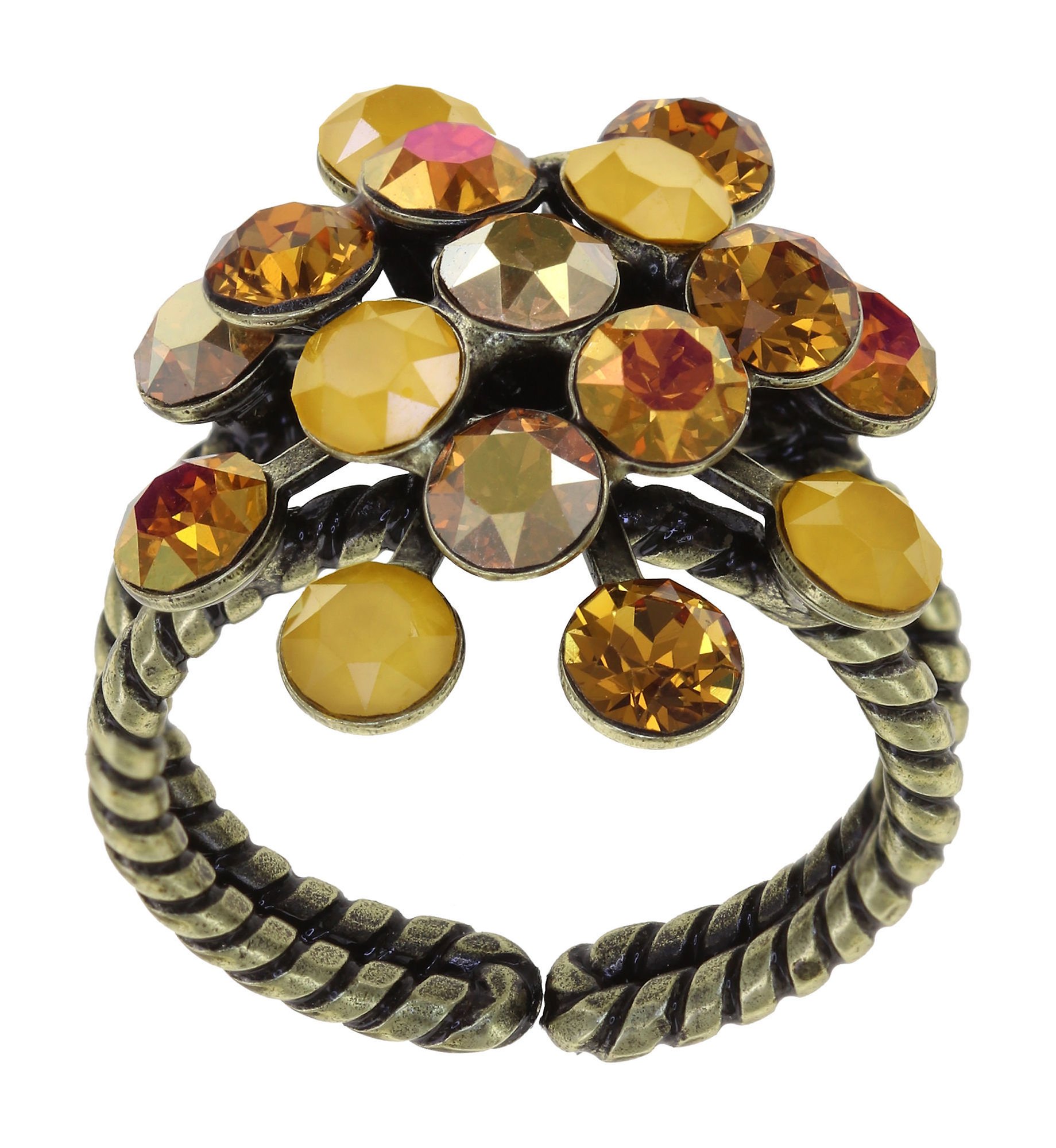 image for Ring Magic Fireball Buttercup On Fire Yellow Classic Size (21mm Ø)