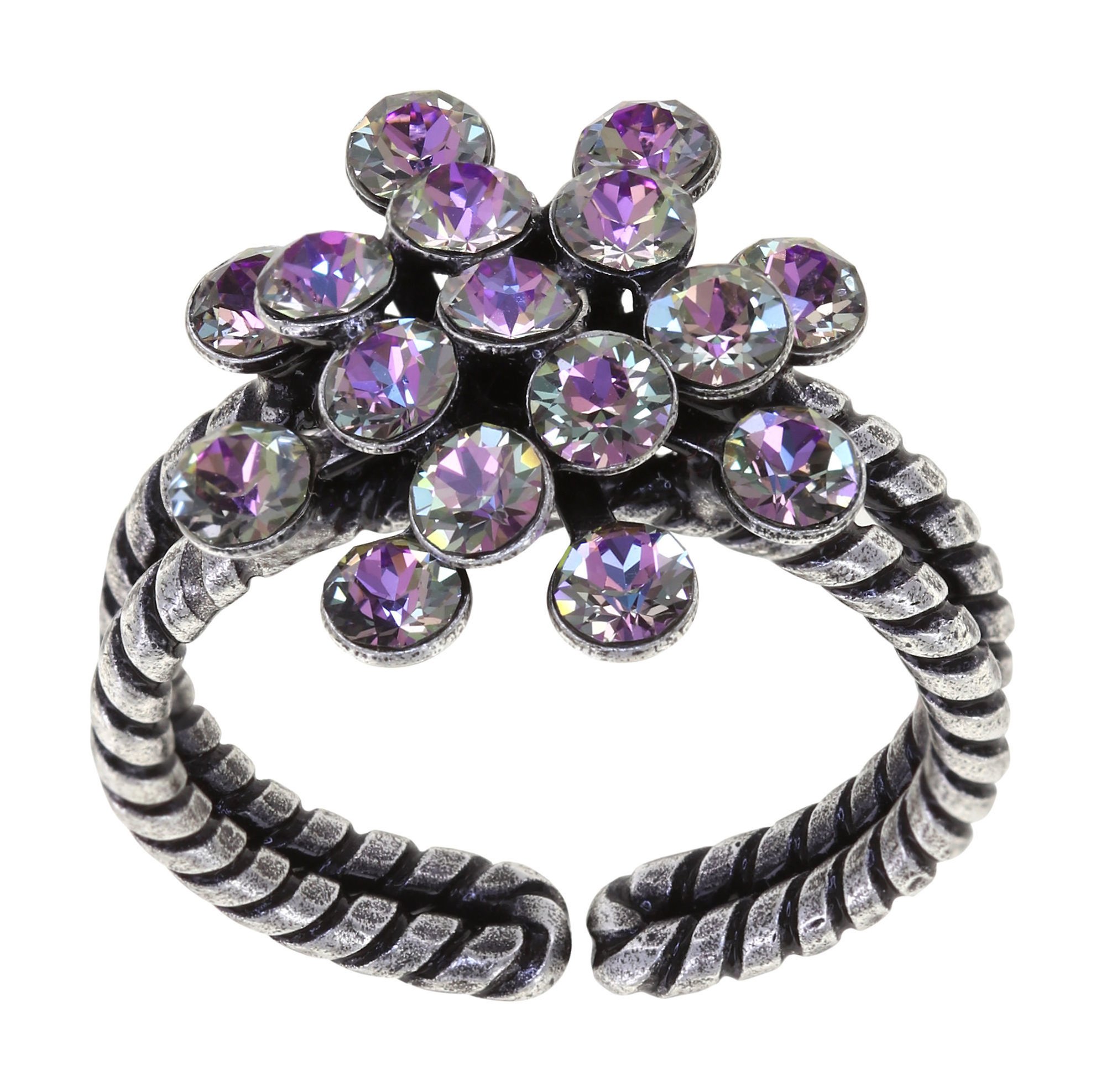 image for Ring Magic Fireball Vitrail Light white/light rose mini