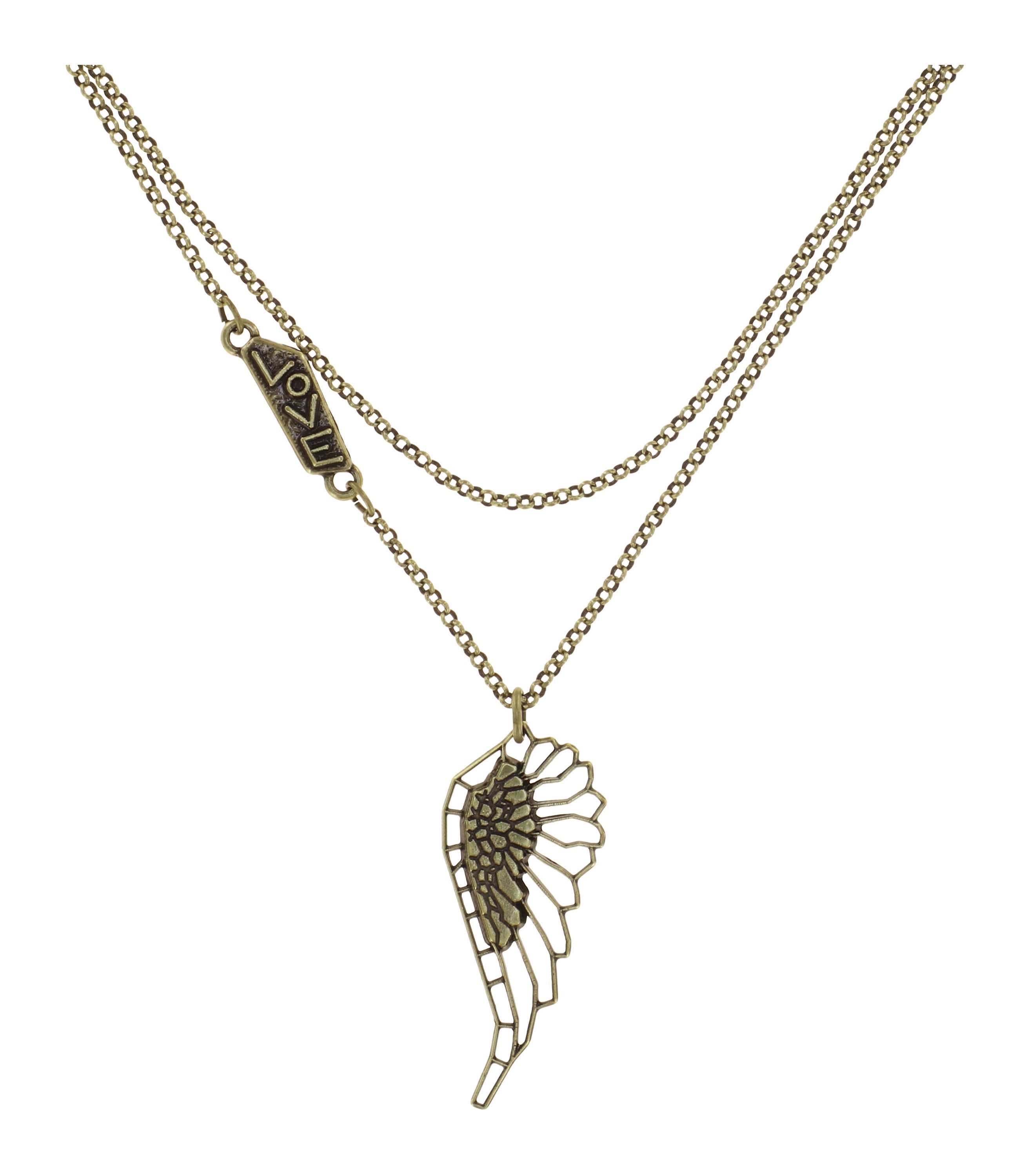 image for Necklace Speechless Angel White white 