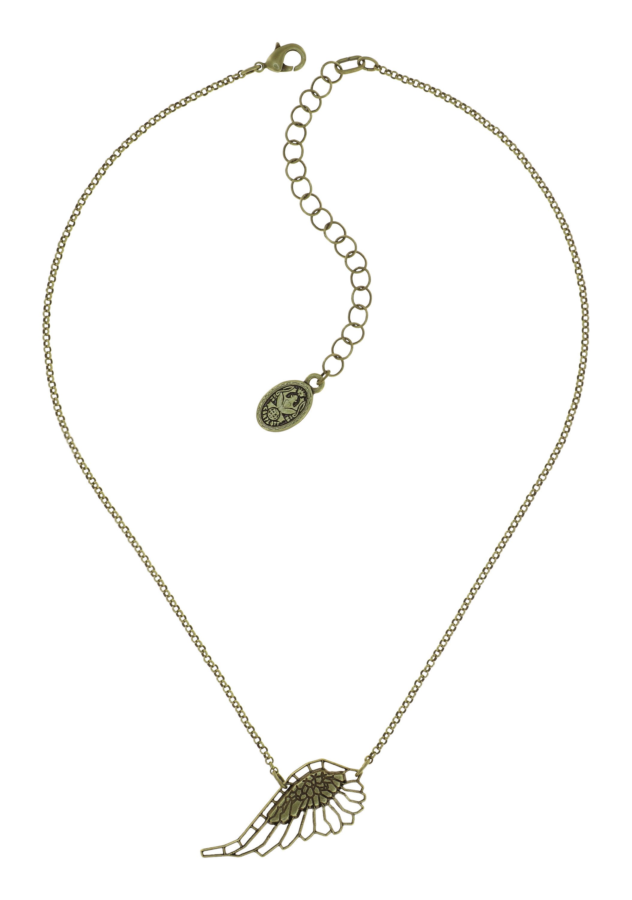 image pour Collier-Y Speechless Blanc Ange white 