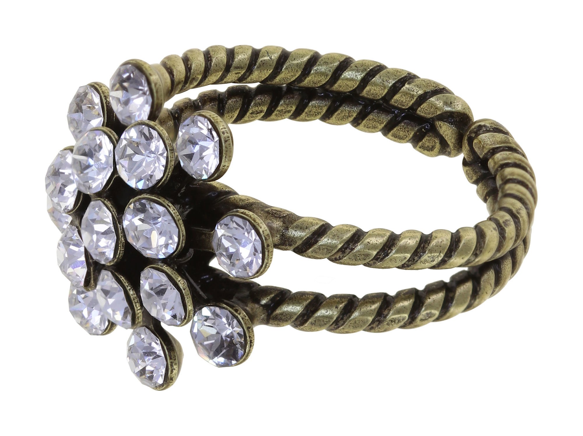 Bild für Ring Magic Fireball Kristallklar Weiß mini