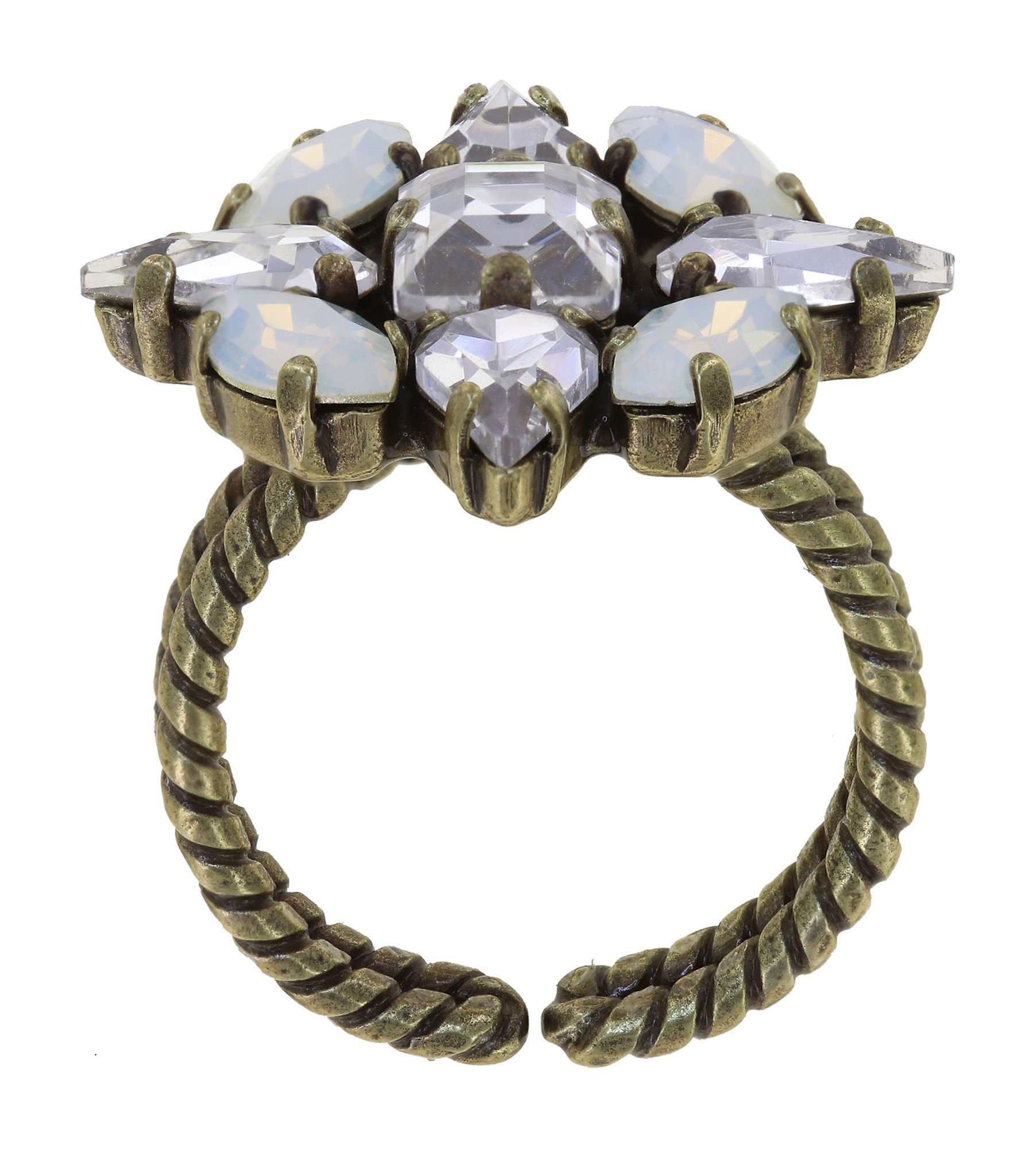 image for Ring Speechless Angel White white 