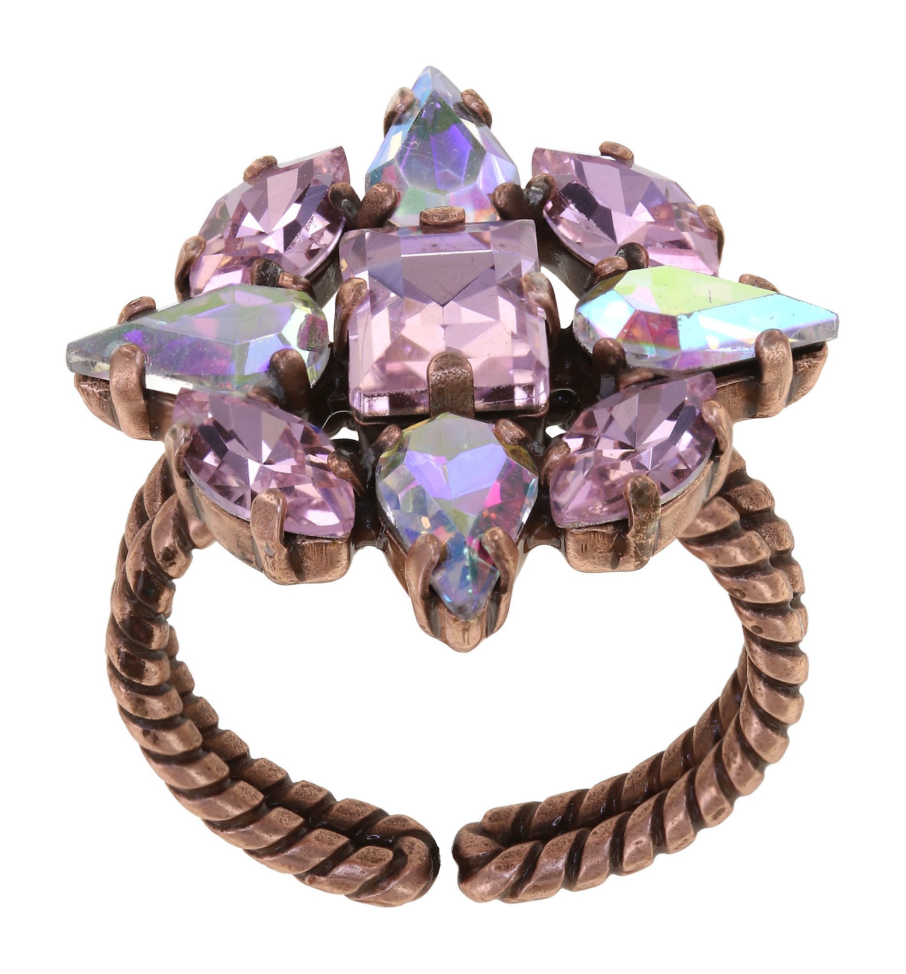 image for Ring Speechless Rosewater Opal Pink 