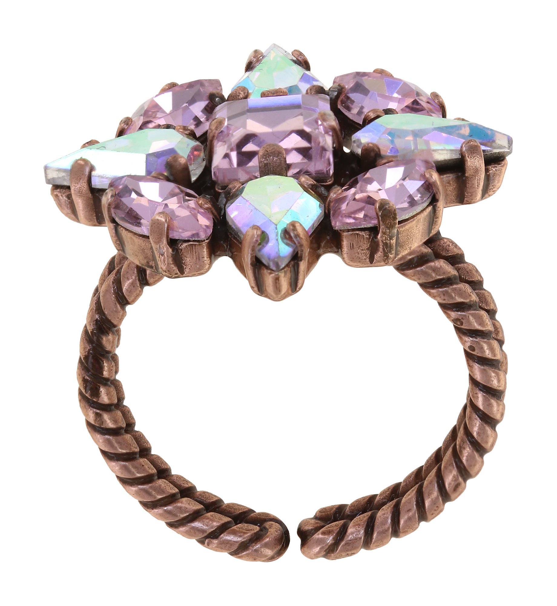 image for Ring Speechless Rosewater Opal Pink 