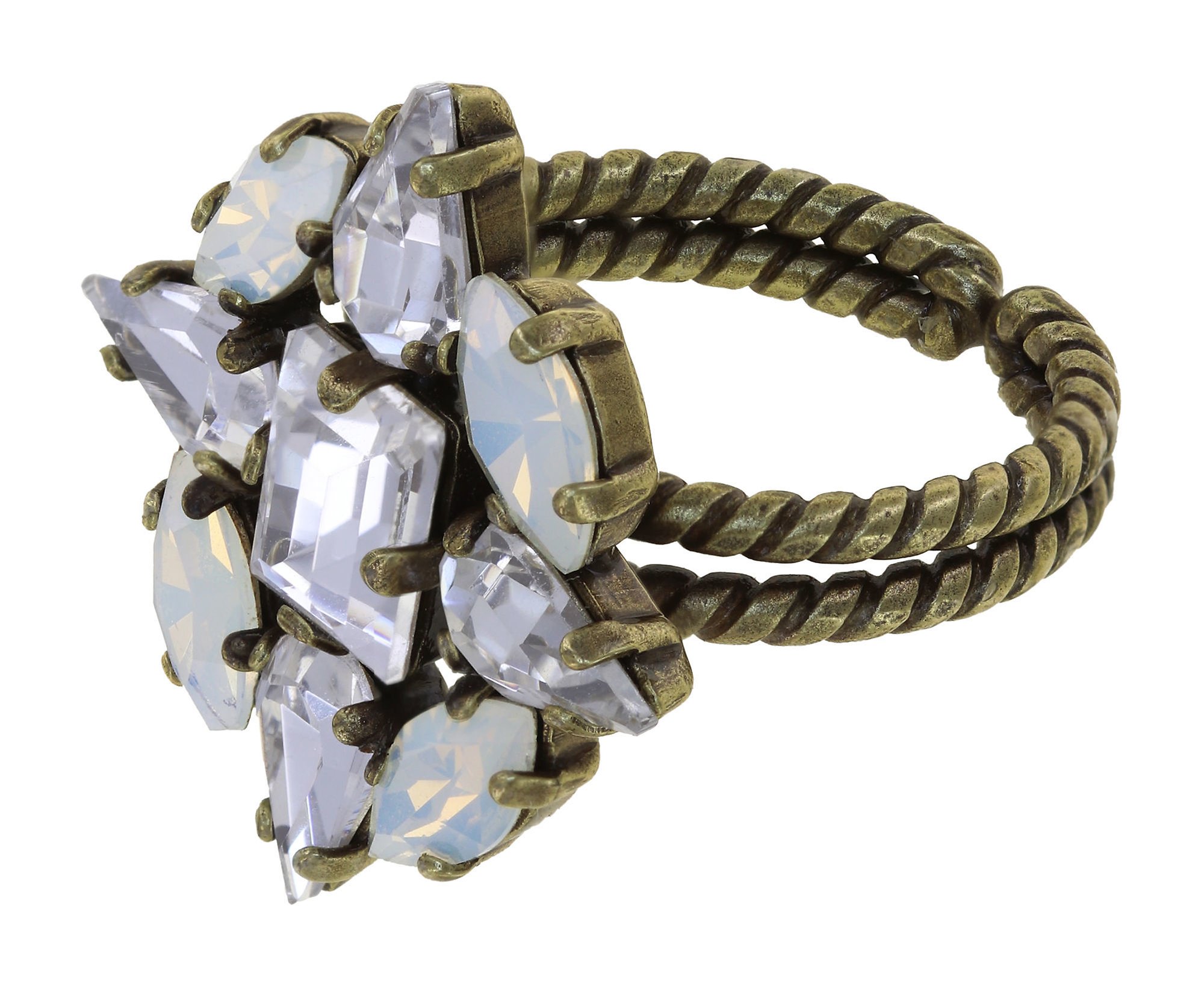 image for Ring Speechless Angel White white 