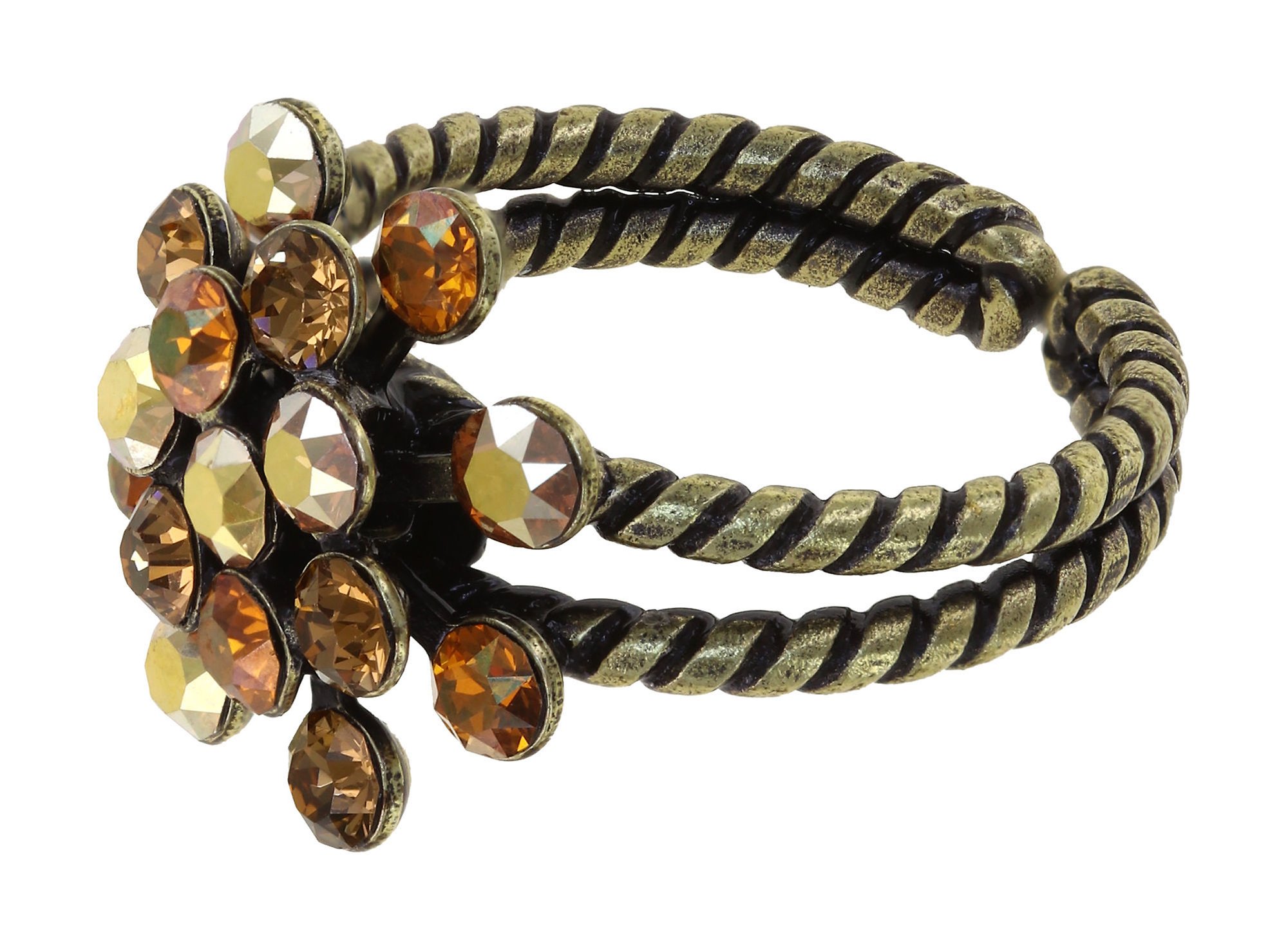 Bild für Ring Magic Fireball Cognacfieber Braun mini